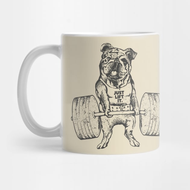 ENGLISH BULLDOG LIFT by huebucket